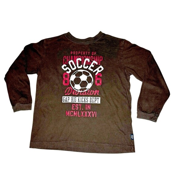 Other - GAP Soccer Long Sleeve Shirt Size Small 6-7